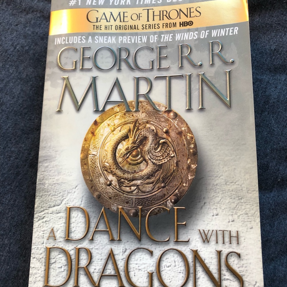 Game of Thrones A Dance of Dragons Paperback Book
